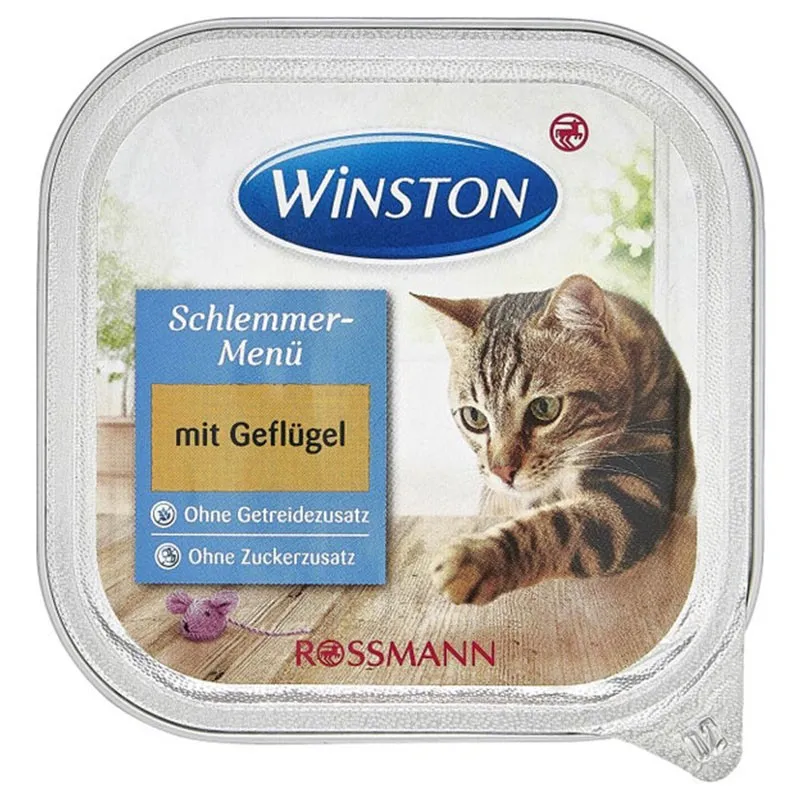 Winston Voom Adult Wet Cat Food With Poultry