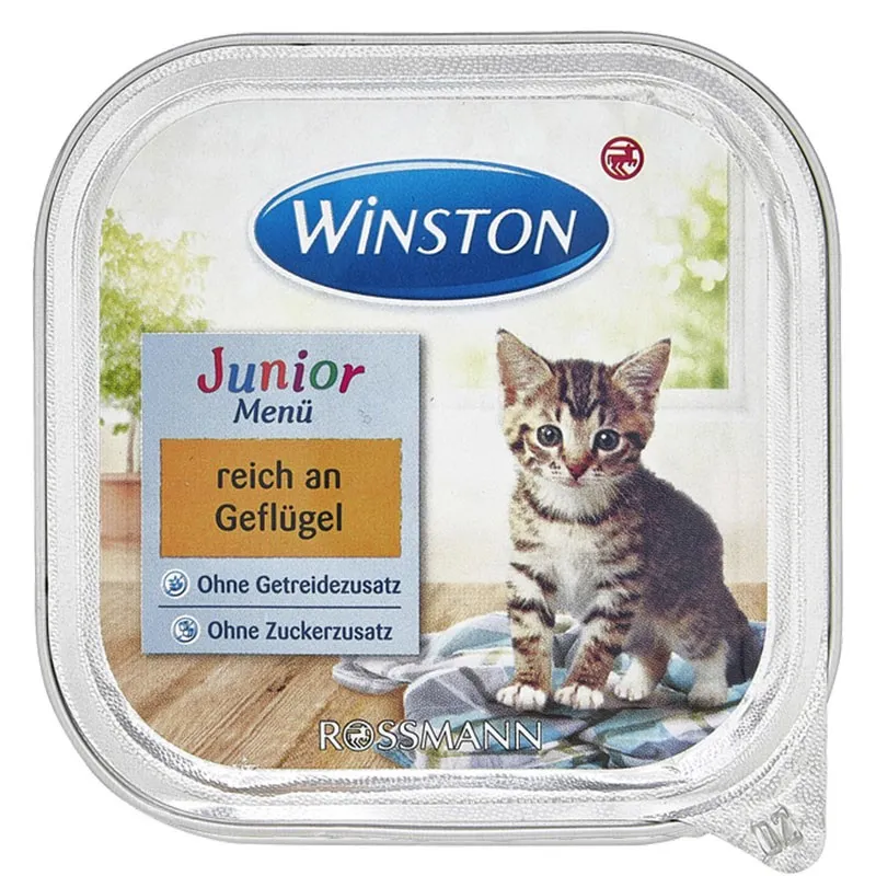 Winston Voom Wet Kitten Food With Poultry