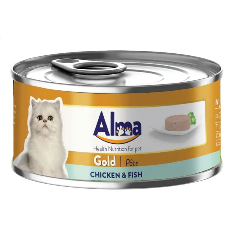 Alma Can For Cat With Chicken & Fish