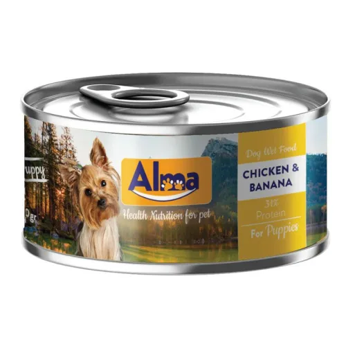 Alma Can For Puppy With Chicken & Banana