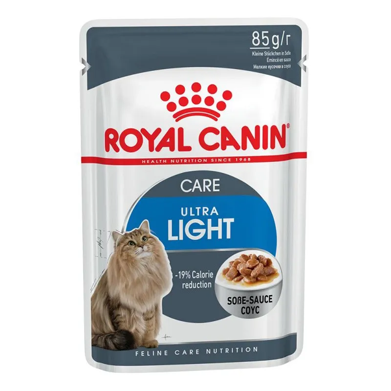 Royal Canin Light Pouch Adult Wet Cat Food In Sauce