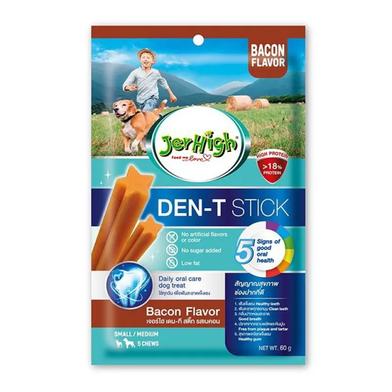 JerHigh Den-T Stick Bacon Flavour