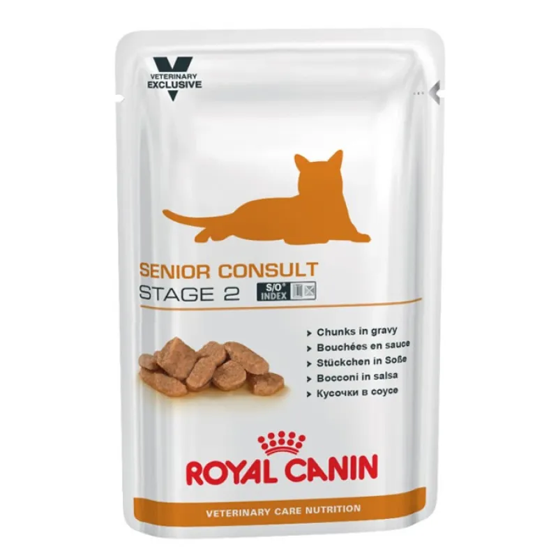 Royal Canin Early Renal Pouch Senior Cat Food In Sauce