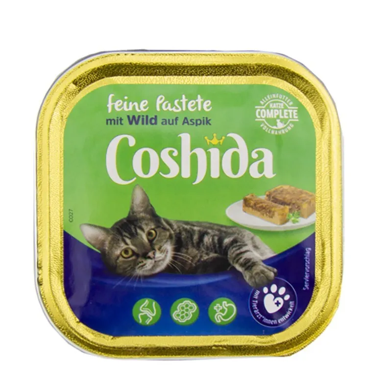 Coshida Vom Adult Wet Cat Food With Wild Flavor