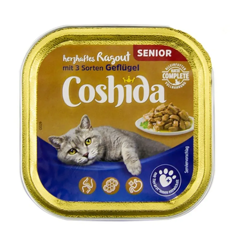 Coshida Vom Senior Wet Cat Food With Poultry Flavor