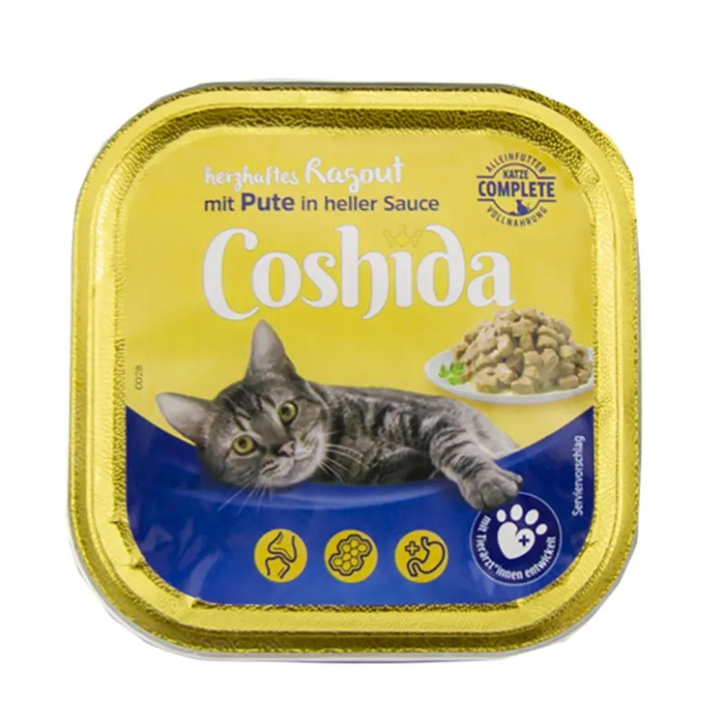 Coshida Vom Adult Wet Cat Food With Turkey Flavor