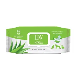 Luna Pet Wipes 42Pc