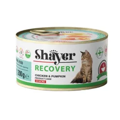 Shayer Recovery Adult Wet Cat Food With Chicken &amp; Pumpkin Flavor