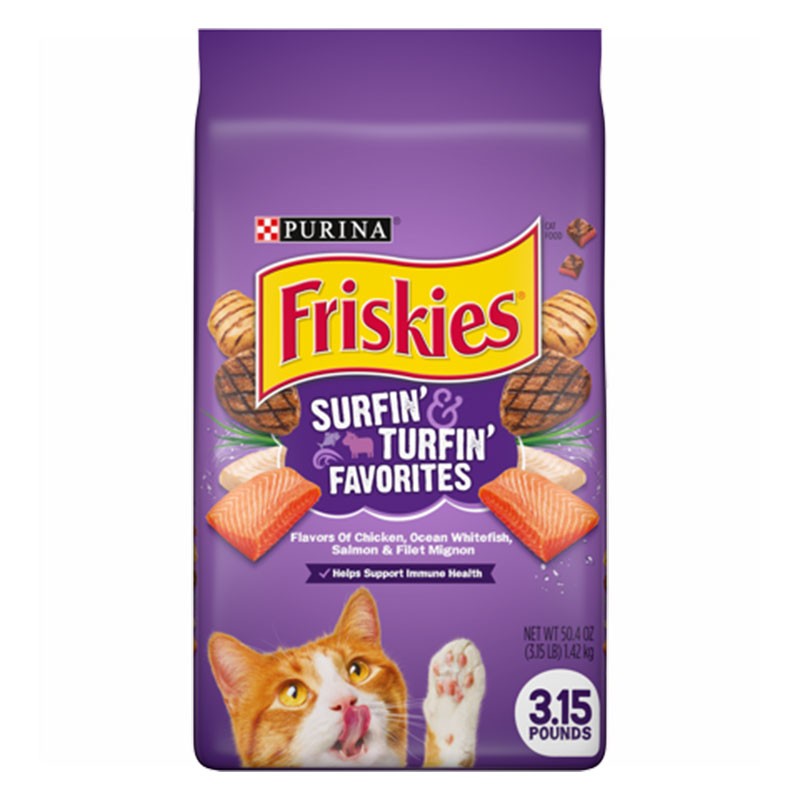 Friskies Adult Mix With Chicken &amp; Salmon