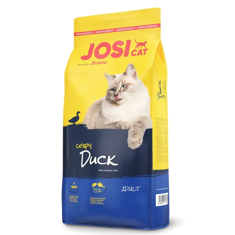 JosiCat dry Food With Duck Crispy