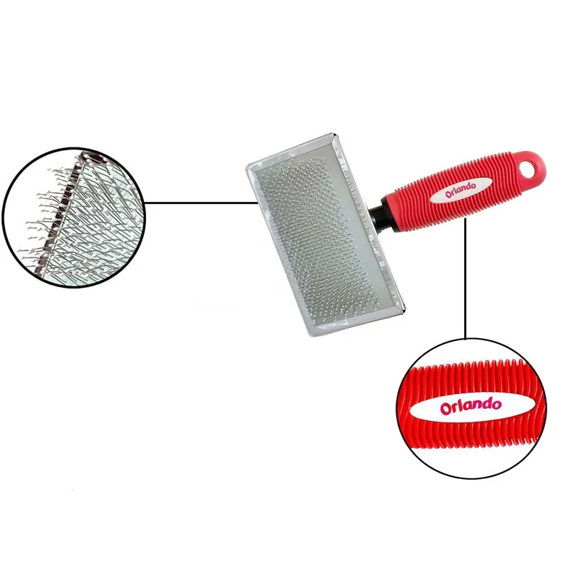 Orlando Stainless Steel Slicker Brush