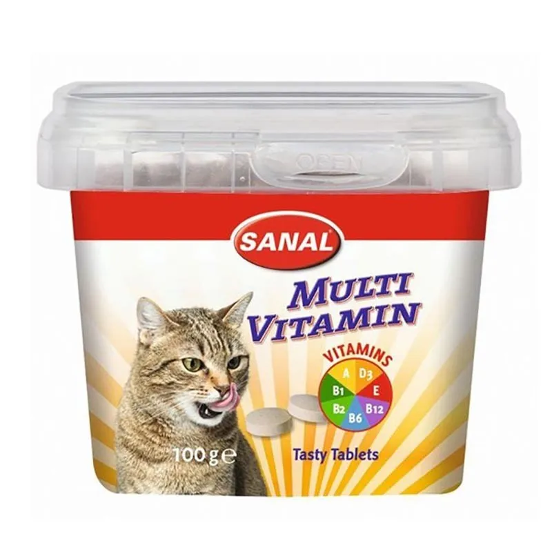 
Sanal Cat Multi Vitamin Tablets 
