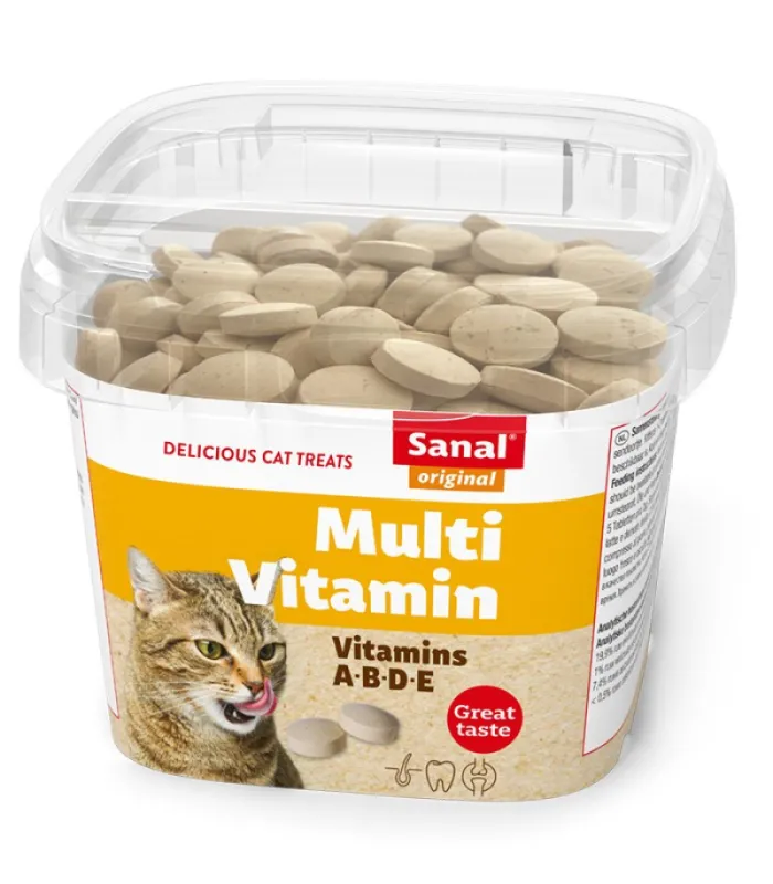 
Sanal Cat Multi Vitamin Tablets 
