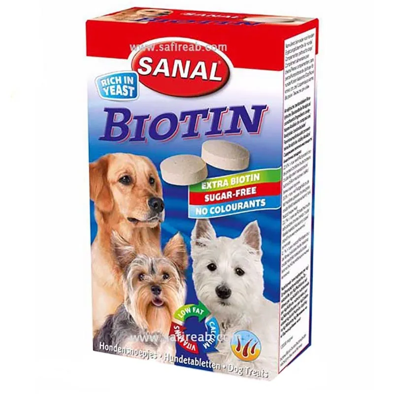 Sanal Dog Yeast Tablets With Biotin