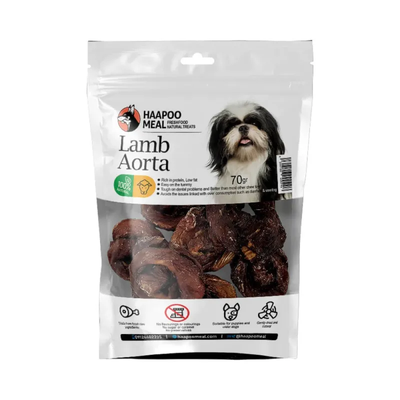 Hapoo Meal Natural Treat Dog With Lamb Aorta