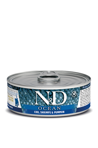 N&amp;D Canned kitten With Tuna &amp; shrimp &amp; pumpkin
