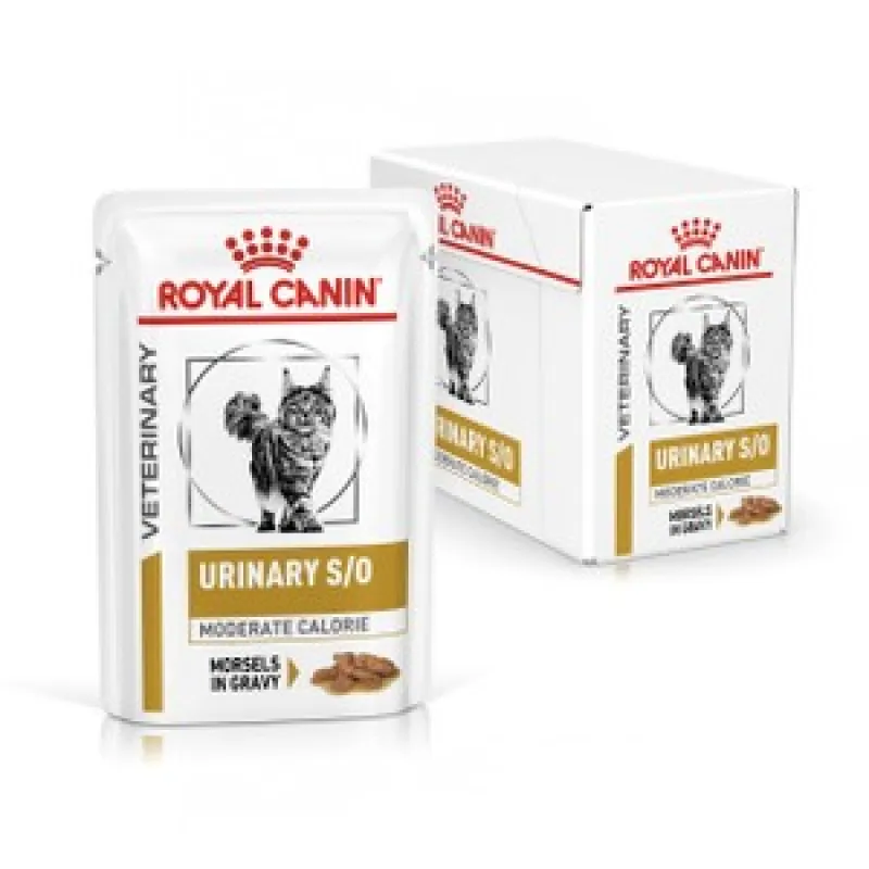 Royal Canin Urinary S/O Moderate Calorie Pouch Adult Wet Cat Food