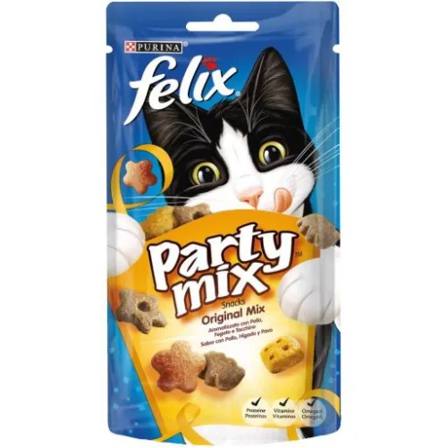 Felix Cat Treat With Chicken ، Beef &amp; Turky Flavor