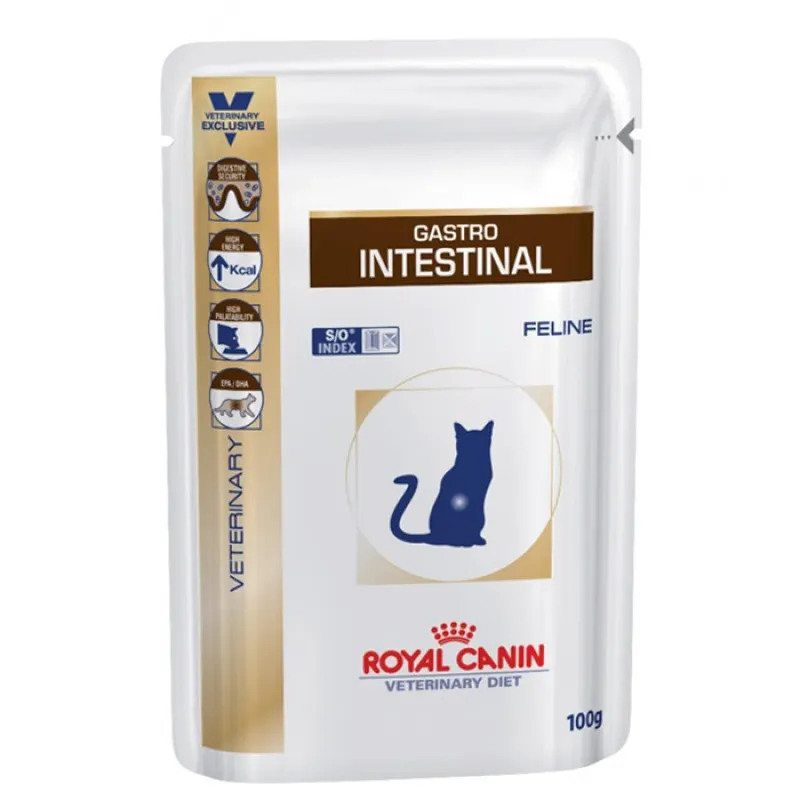 Royal Canin Gastrointestinal Pouch Adult Wet Cat Food 