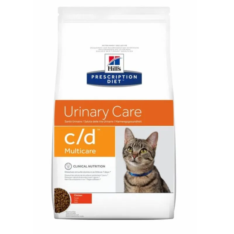 Hills Urinary Care C/D Adult Dry Cat Food With Chicken Flavor