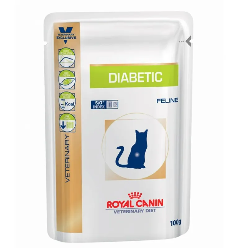 Royal Canin Diabetic Pouch Adult Wet Cat Food