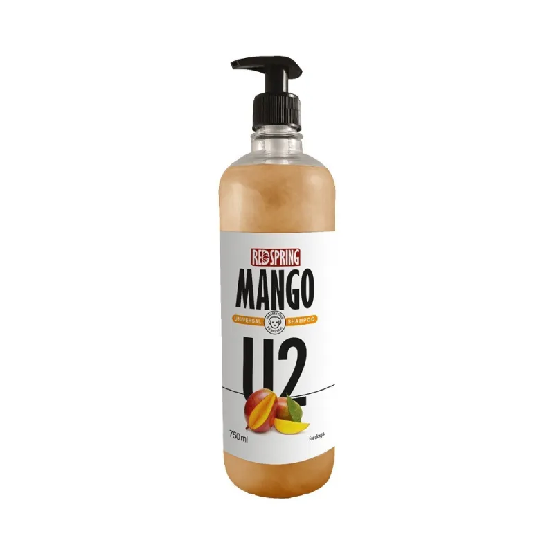 Red Spring Dog Shampoo Dog With Mango Extract