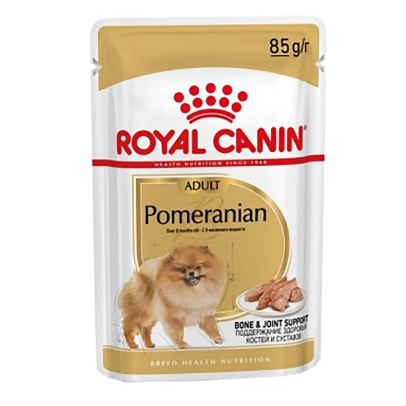 Royal Canin Pomeranian Pouch Adult Wet Dog Food