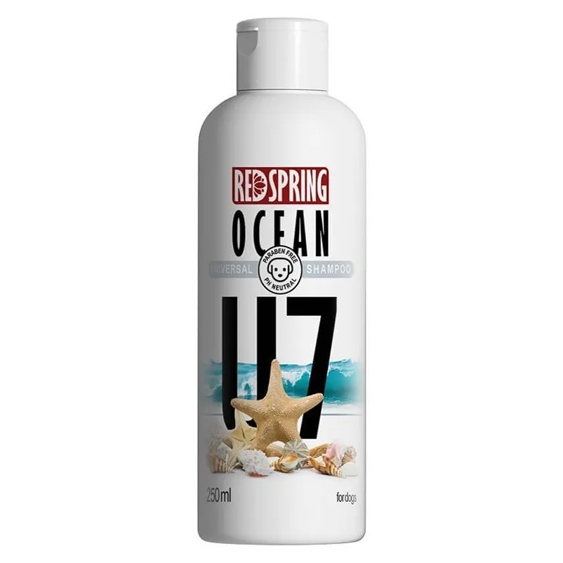 Red Spring Dogs Shampoo With Ocean Smell