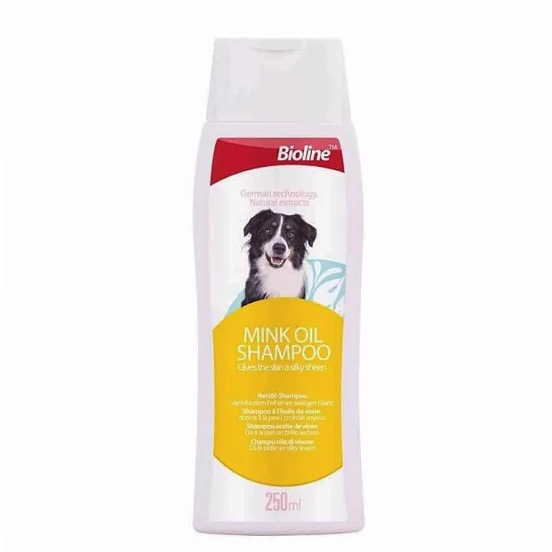 Bioline Dog Shampoo With Mink Oil