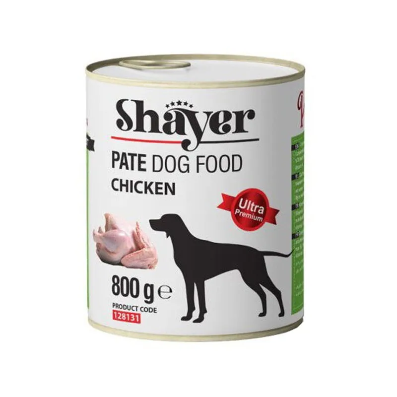 Shayer Pate Canned Adult Wet Dog With Chicken Flavor