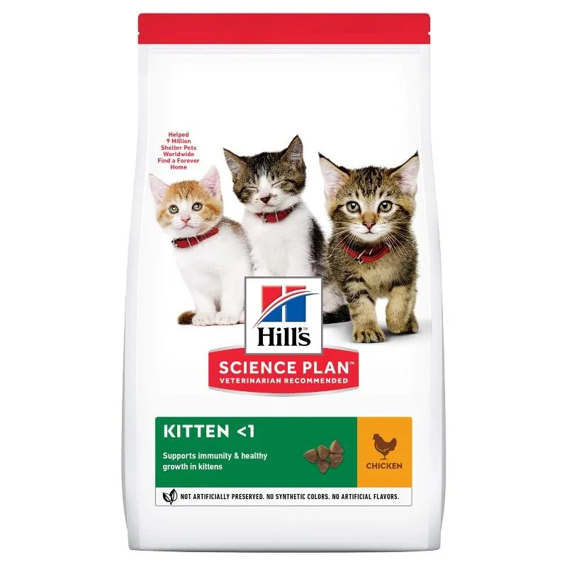 Hills Science Plan Kitten Dry Food Chicken Flavour