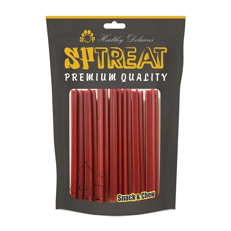 SP Chewing Stick Treat With Grilled Beef