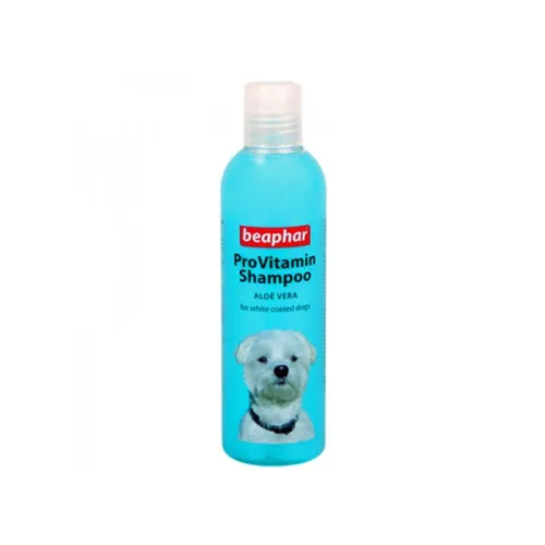 Beaphar Dog Shampoo For White Coat With Aloevera