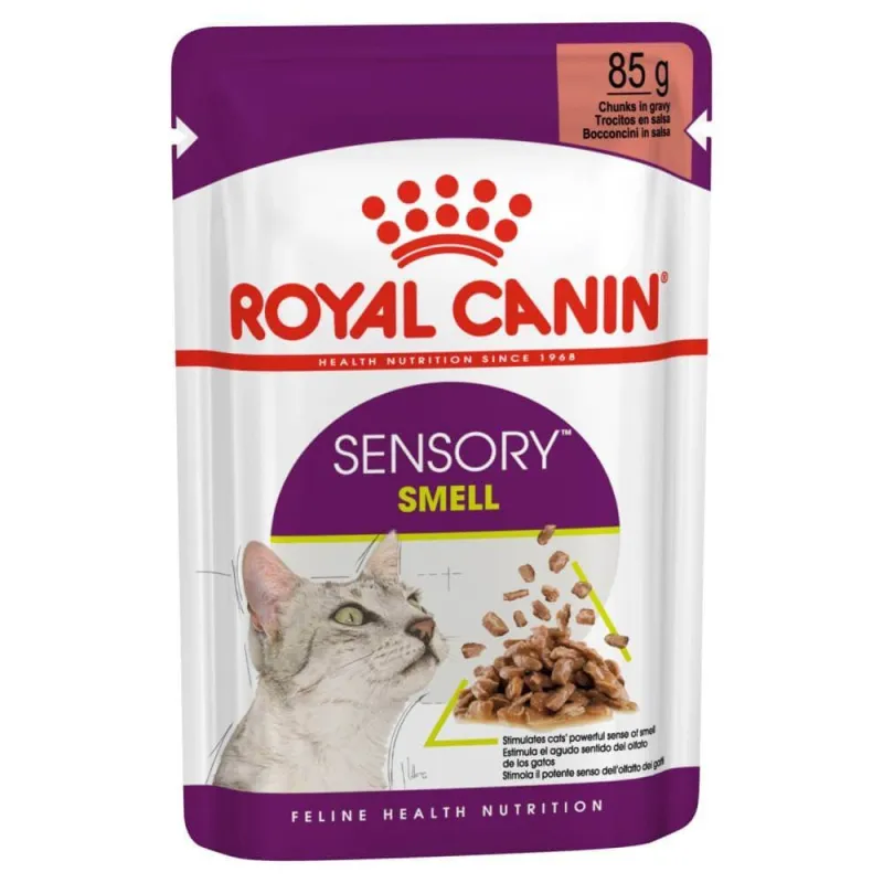 Royal Canin Sensory Pouch Adult Wet Cat Food With Chicken Flavor In Gravy