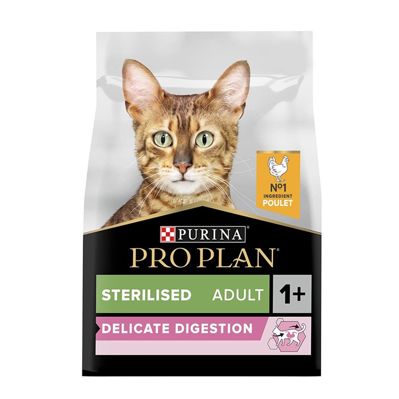 Proplan Sterilised Delicate Digestion Chicken Dry Cat Food 