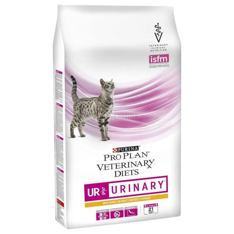 Purina Pro Plan Veterinary Diets Feline UR St/Ox Urinary Dry Cat Clinical Diet Chicken