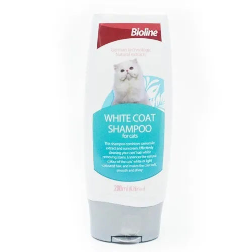 Bioline White Coat Cat Shampoo 