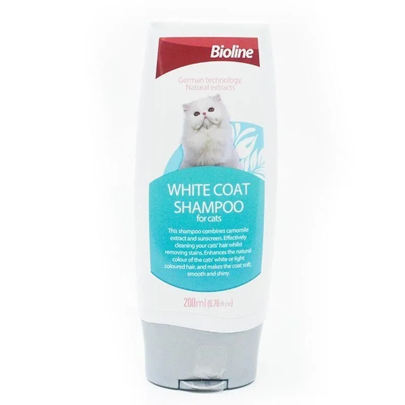 Bioline White Coat Cat Shampoo     