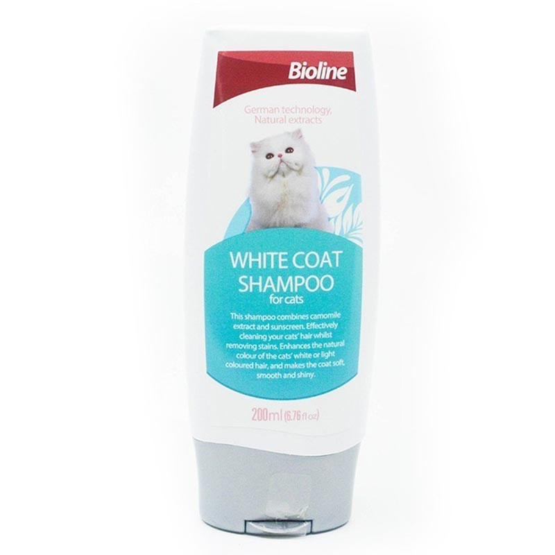 Bioline White Coat Cat Shampoo 