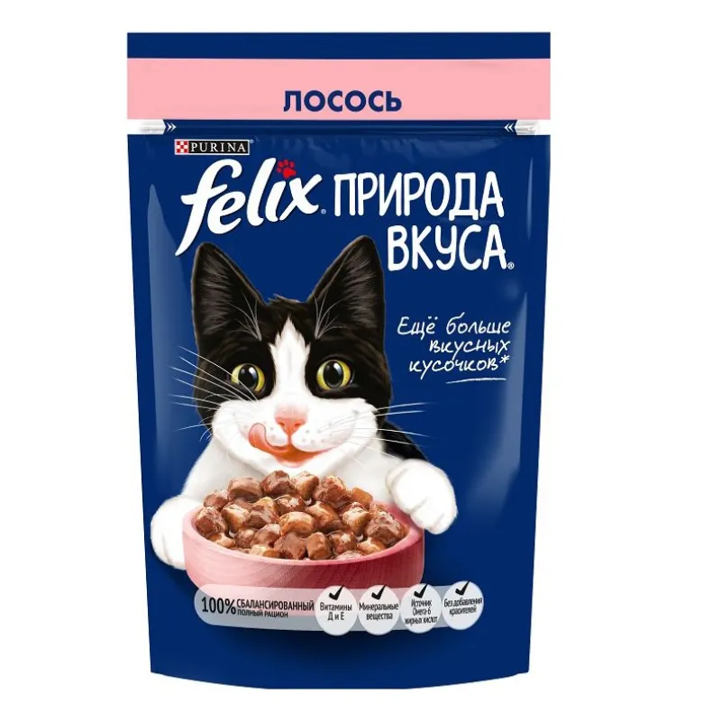 Felix Pouch Adult Wet Cat Food With Trout In Sauce