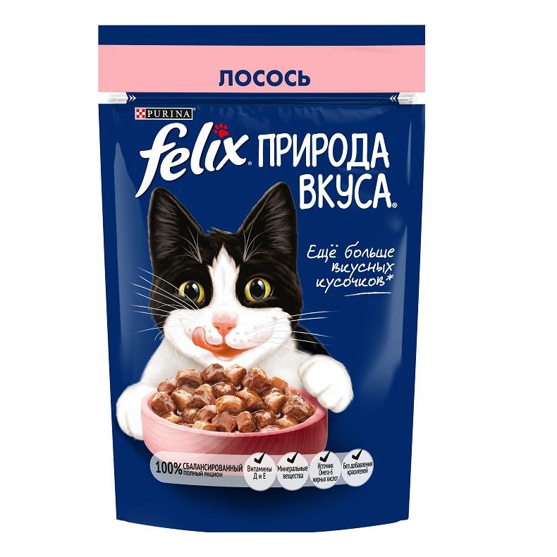 Felix Pouch Adult Wet Cat Food With Trout In Sauce