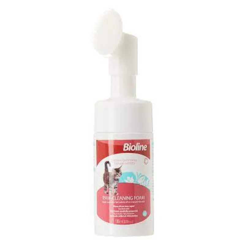 Bioline Paw Cleaning Foam For Cat