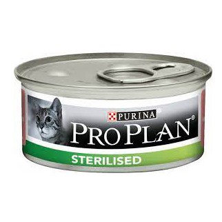  Proplan Sterilised Canned Adult Wet Cat Food With Salmon &amp; tuna