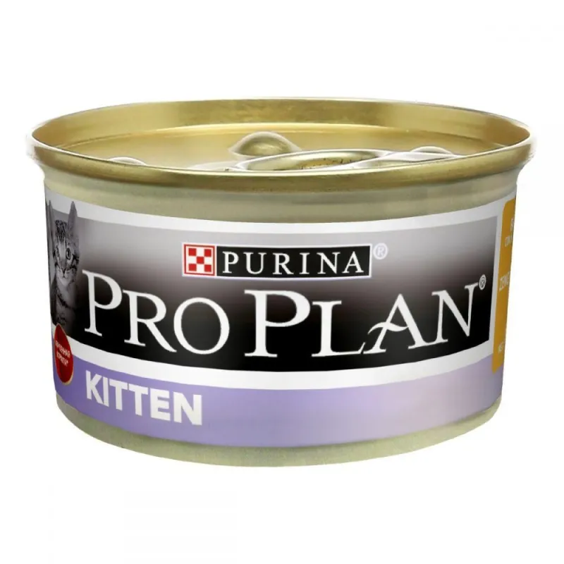 Proplan Canned Kitten Wet Cat Food With Chicken