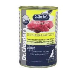 Dr.Clauder's Canned Adult Wet Dog Food With Turky &amp; potato