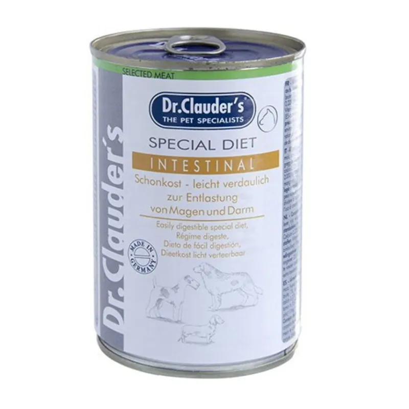 Dr.Clauder's Intestinal Canned Adult Wet Dog Food With Chicken &amp; Rice