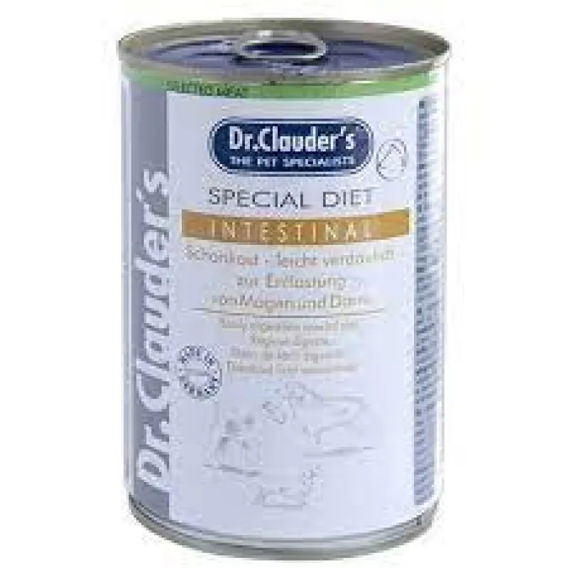 Dr.Clauder's Intestinal Canned Adult Wet Dog Food With Chicken &amp; Rice