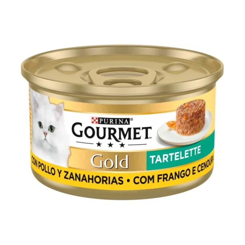 Gourmet Gold Savoury Cake With Chicken And Carrot Wet Cat Food