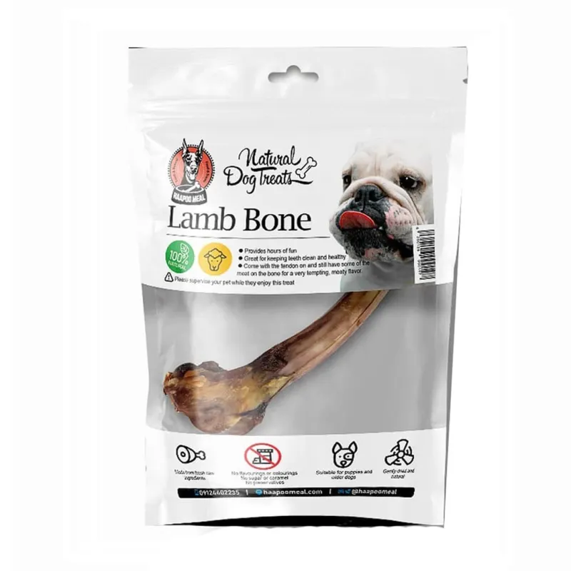 Hapoo Meal Medium Natura Treat Dog With Lamb Bone