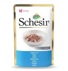 Schesir Pouch Kitten Wet Food With Tuna In Jelly